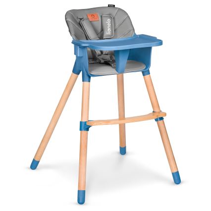 Lionelo - Trona infantil 2 en 1 KOEN Blue Sky