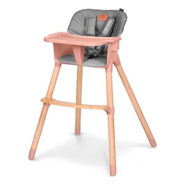 Lionelo - Trona infantil 2 en 1 KOEN Pink Rose