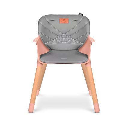 Lionelo - Trona infantil 2 en 1 KOEN Rosa