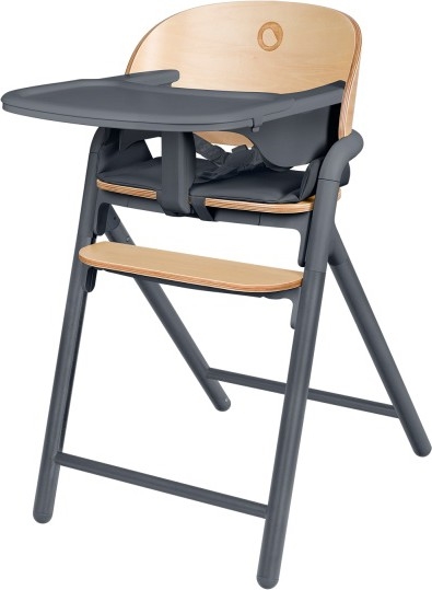 Lionelo - Trona infantil 3 en 1 CELIA Grey Wood