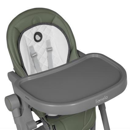 Lionelo - Trona infantil CORA PLUS Verde oliva