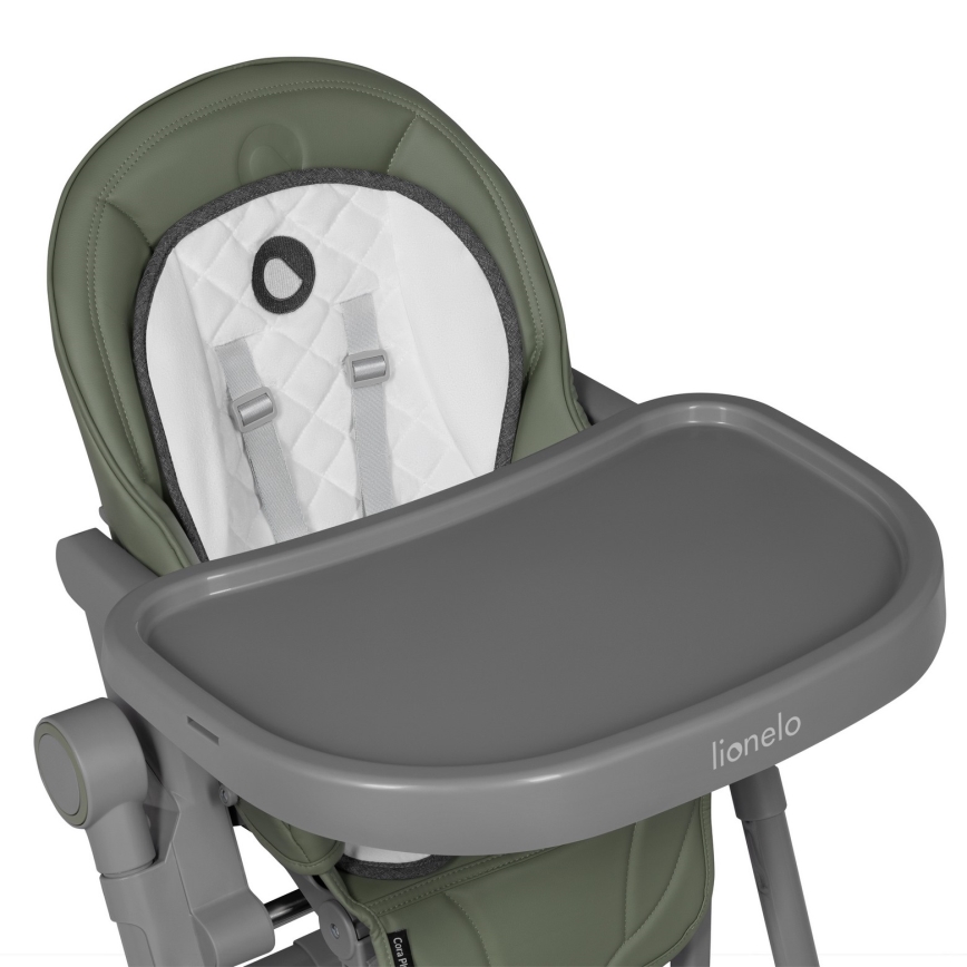 Lionelo - Trona infantil CORA PLUS Verde oliva