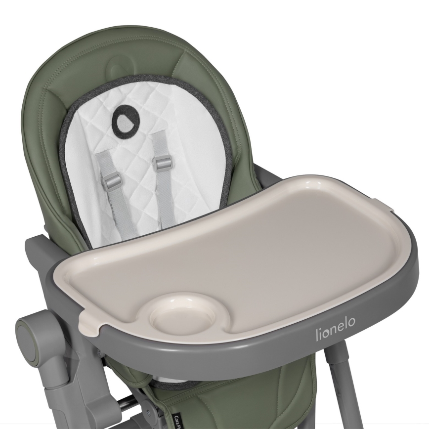 Lionelo - Trona infantil CORA PLUS Verde oliva