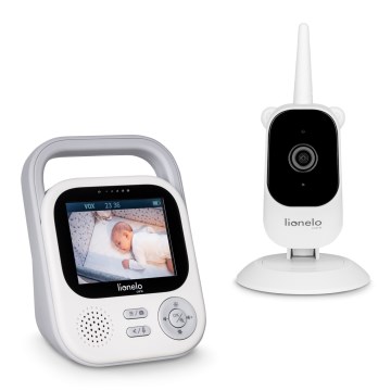 Lionelo - Vigilabebés con monitor BABYLINE 3.2 5V 2600 mAh