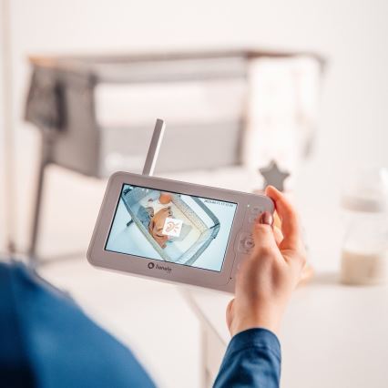 Lionelo - Vigilabebés con monitor BABYLINE 6.2 5V 3600 mAh