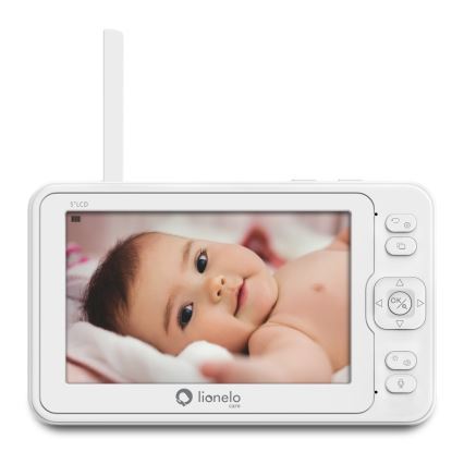 Lionelo - Vigilabebés con monitor BABYLINE 8.3 5V 3600 mAh