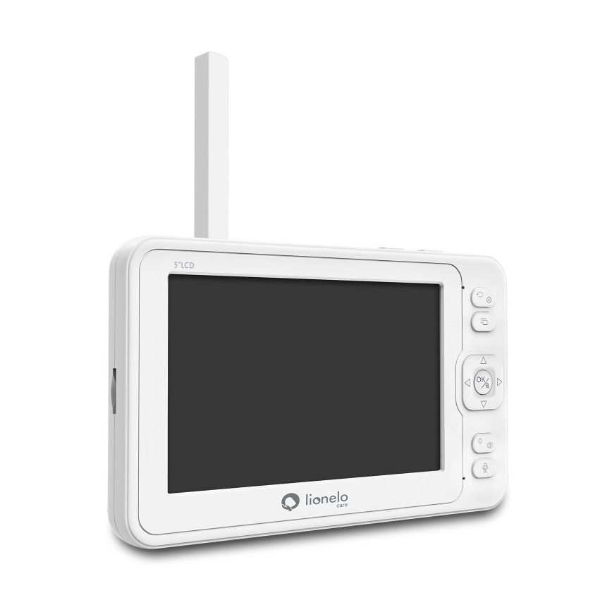 Lionelo - Vigilabebés con monitor BABYLINE 8.3 5V 3600 mAh