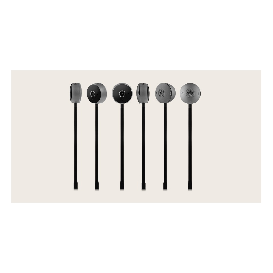 Lionelo - Vigilabebés inteligente BABYLINE SMART con Wi‑Fi, negro