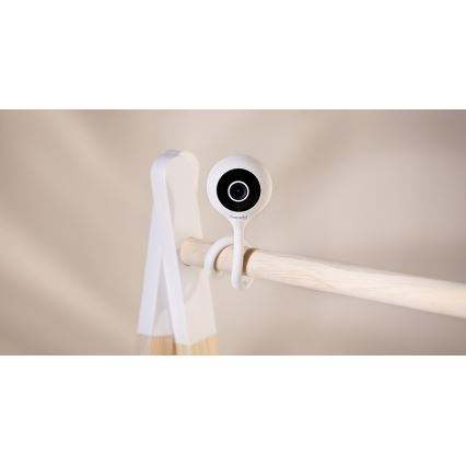 Lionelo - Vigilabebés inteligente BABYLINE SMART Wi-Fi Blanco