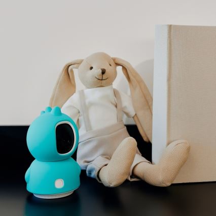 Lionelo - Vigilabebés inteligente BABYLINE VIEW Wi-Fi 5V Blanco