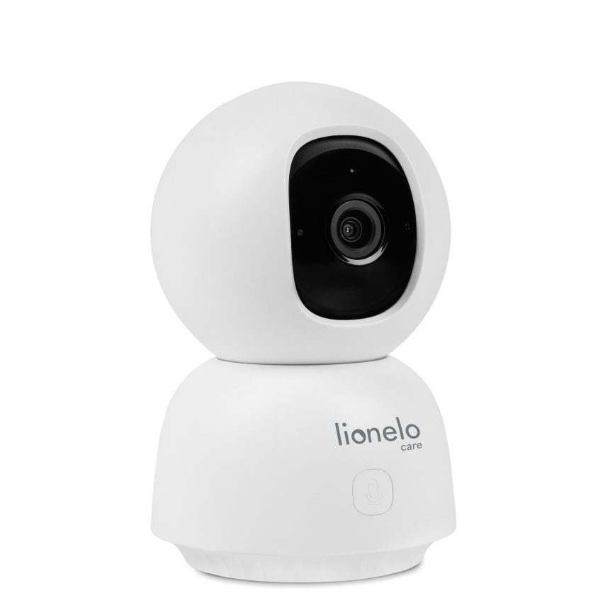 Lionelo - Vigilabebés inteligente BABYLINE VIEW Wi-Fi 5V Blanco