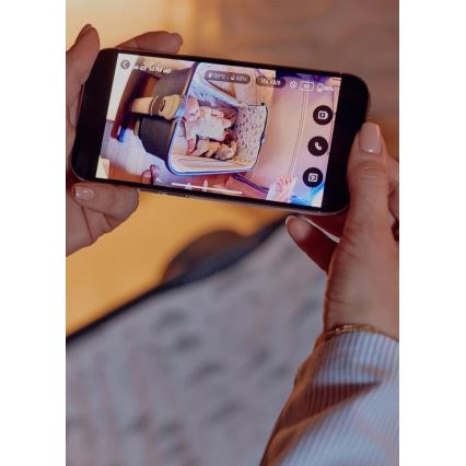 Lionelo - Vigilabebés recargable BABYLINE GO 5 V 3350 mAh