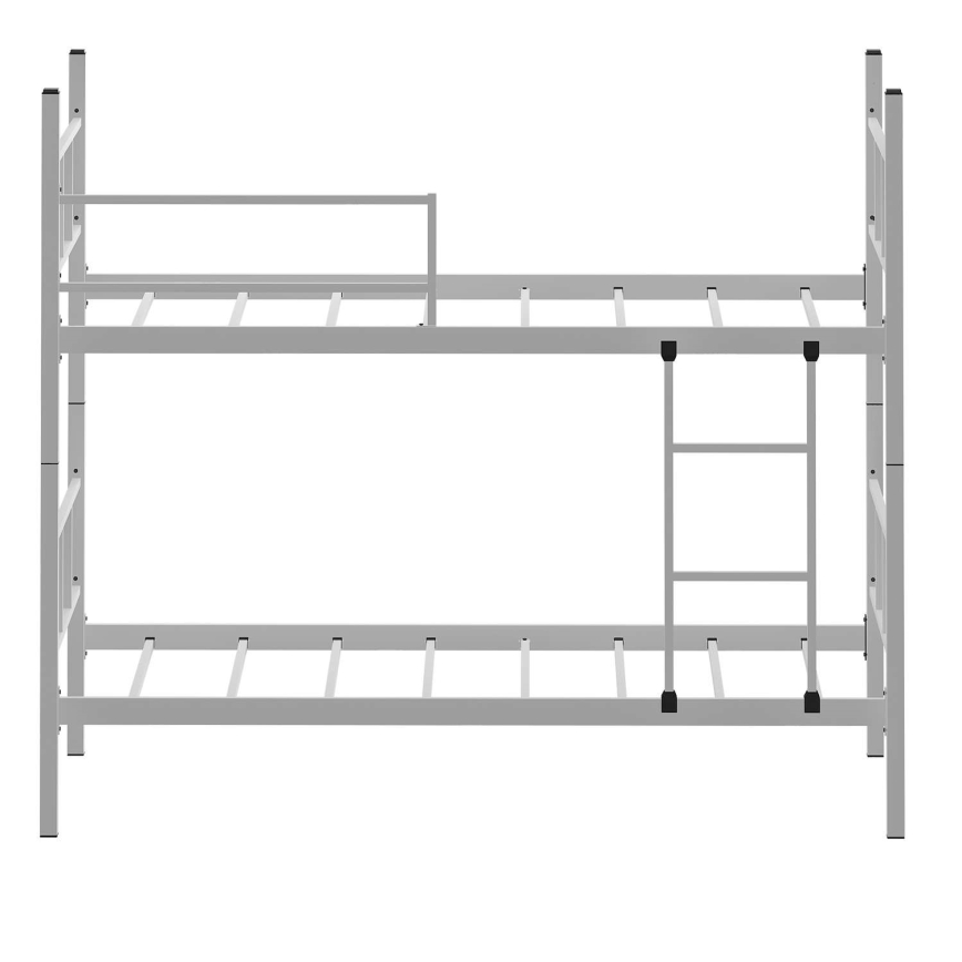 Litera metálica MAVEN 90x200 cm, blanca, capacidad 2x100 kg