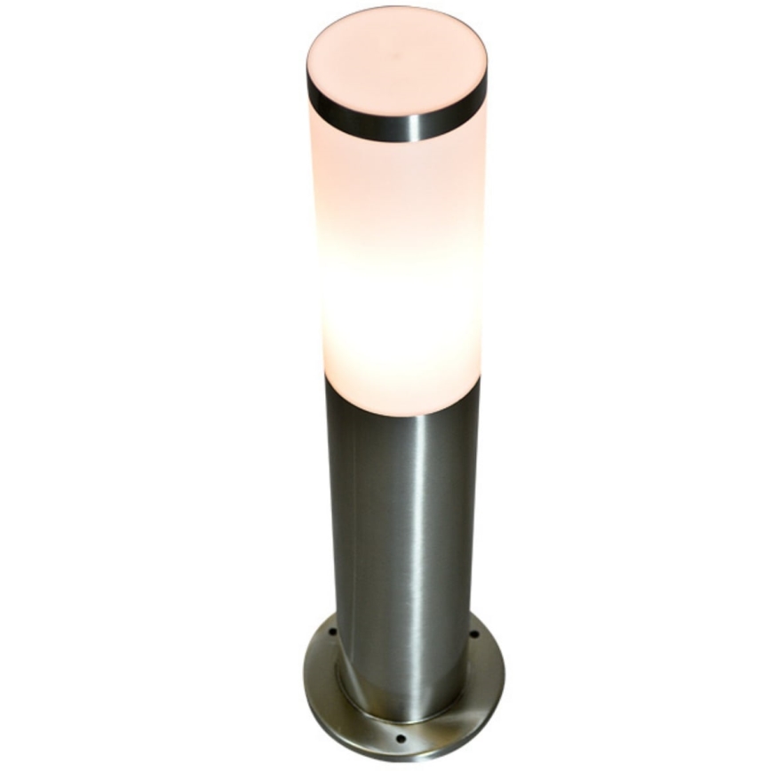 Lámpara exterior regulable LED RGBW LIVIA 1xE27/6,5W/230V 2700-6500K Wi-Fi 45 cm IP44 plateada