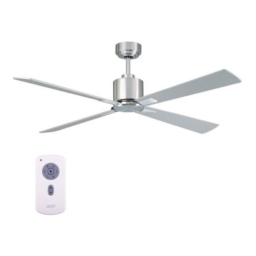 Lucci Air 210520 - Ventilador de techo AIRFUSION CLIMATE madera/cromo mate + mando a distancia