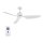 Lucci Air 210528 - Ventilador de techo AIRFUSION CLIMATE II blanco + mando a distancia