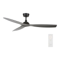 Lucci Air 210651 - Ventilador de techo MOTO negro + mando a distancia