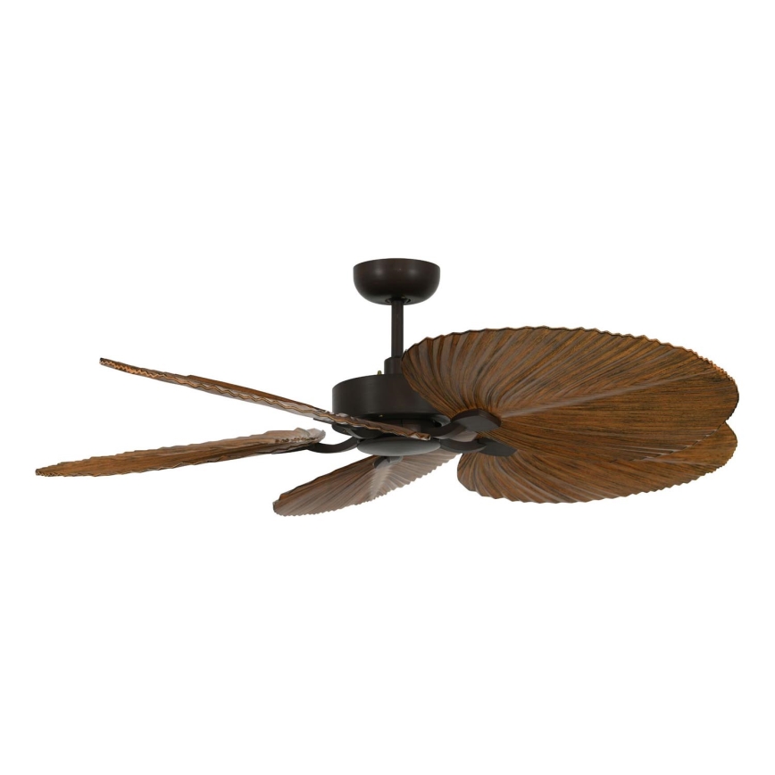 Lucci Air 21065549 - Ventilador de techo BALI diá. 132 cm marrón + control remoto