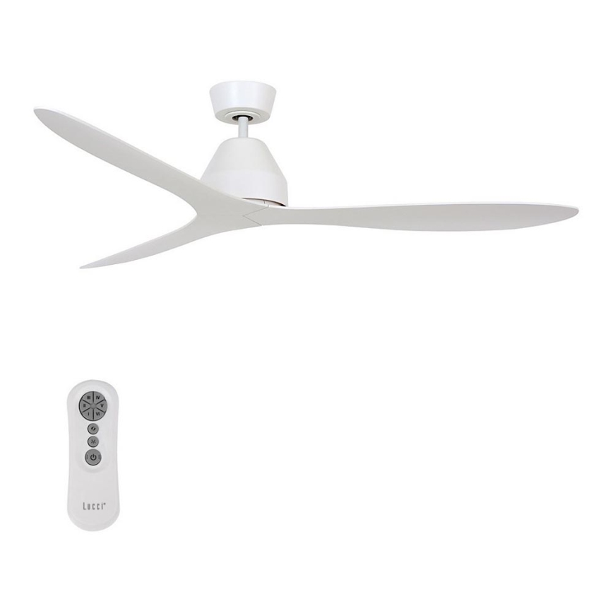Lucci air 213040 - Ventilador de techo WHITEHAVEN blanco + mando a distancia