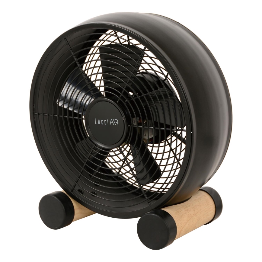 Lucci air 213120 - Ventilador de mesa BREEZE negro