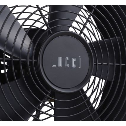 Lucci air 213120 - Ventilador de mesa BREEZE negro