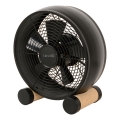 Lucci air 213120 - Ventilador de sobremesa BREEZE, negro, diámetro 28 cm