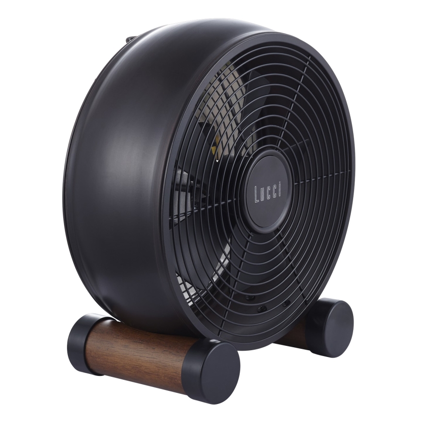 Lucci air 213121 - Ventilador de mesa BREEZE marrón