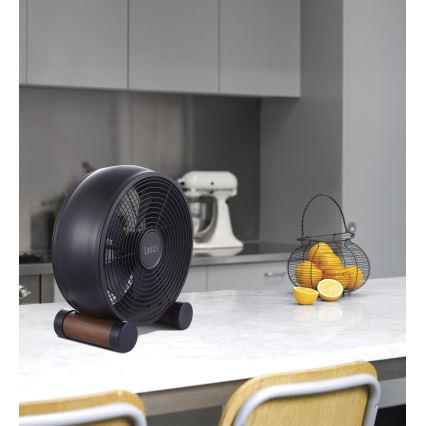 Lucci air 213121 - Ventilador de sobremesa BREEZE marrón Ø 28 cm