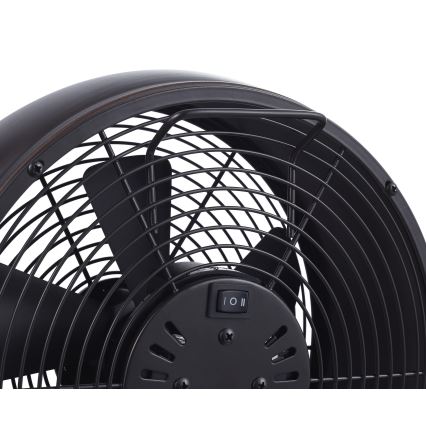 Lucci air 213121 - Ventilador de sobremesa BREEZE marrón Ø 28 cm