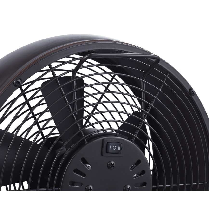 Lucci air 213121 - Ventilador de sobremesa BREEZE marrón Ø 28 cm