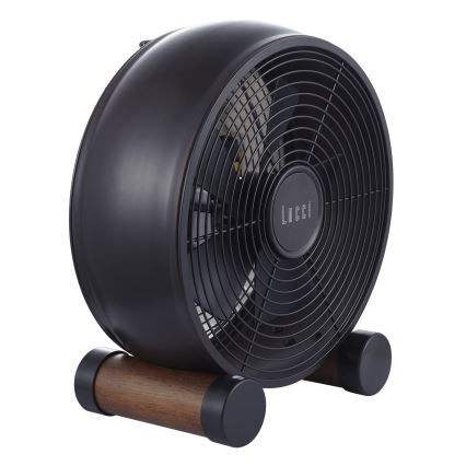Lucci air 213121 - Ventilador de sobremesa BREEZE marrón Ø 28 cm