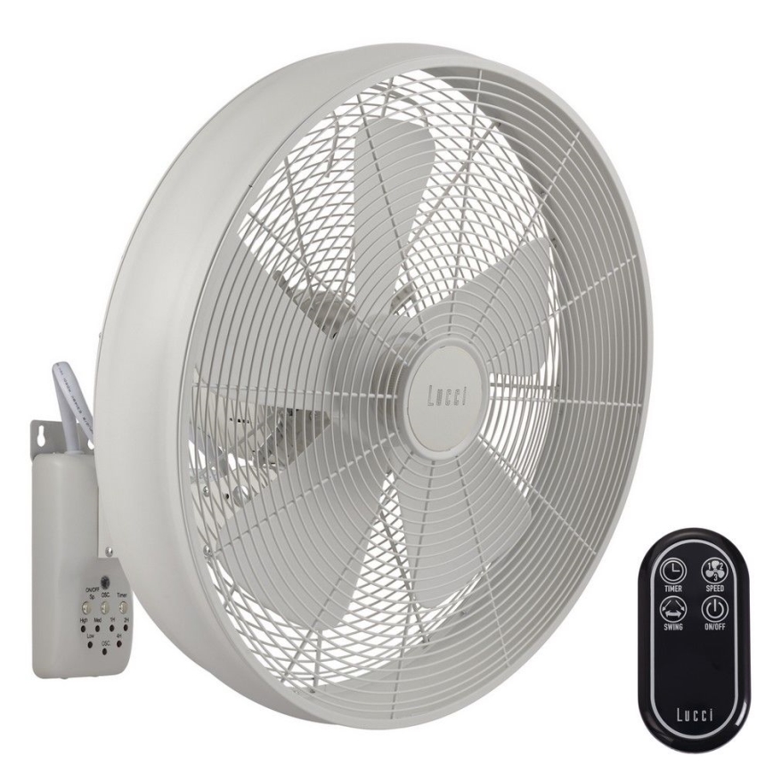 Lucci air 213124 - Control remoto para fans BREEZE negro