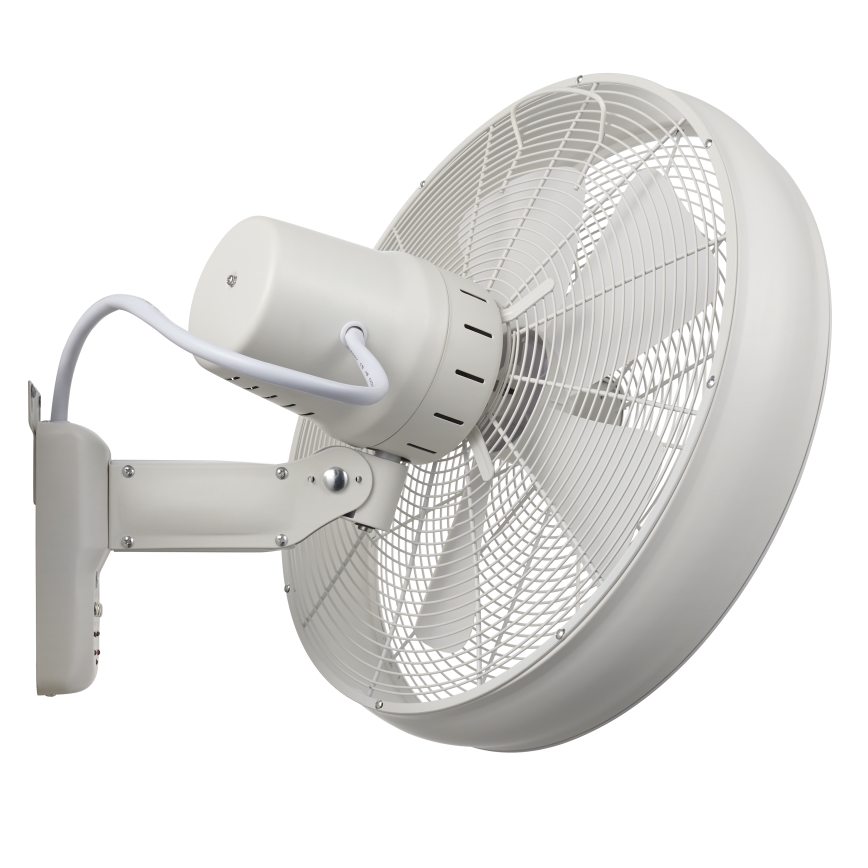 Lucci Air 213128EU - Ventilador de pared BREEZE 55W/230V blanco + mando a distancia
