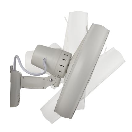 Lucci Air 213128EU - Ventilador de pared BREEZE 55W/230V blanco + mando a distancia