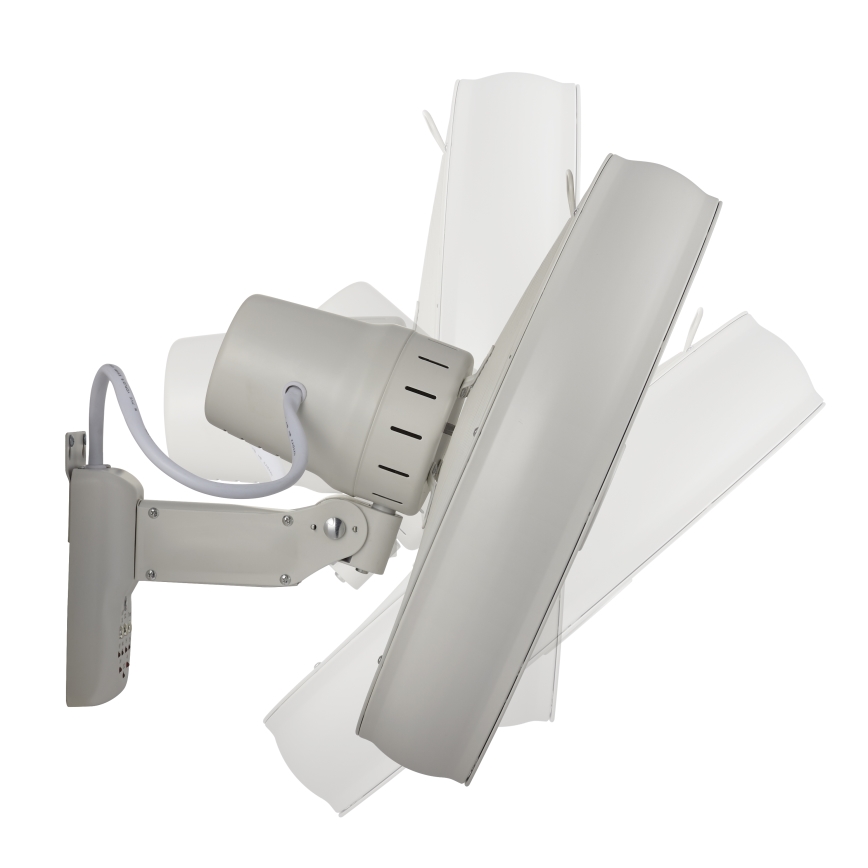 Lucci Air 213128EU - Ventilador de pared BREEZE 55W/230V blanco + mando a distancia