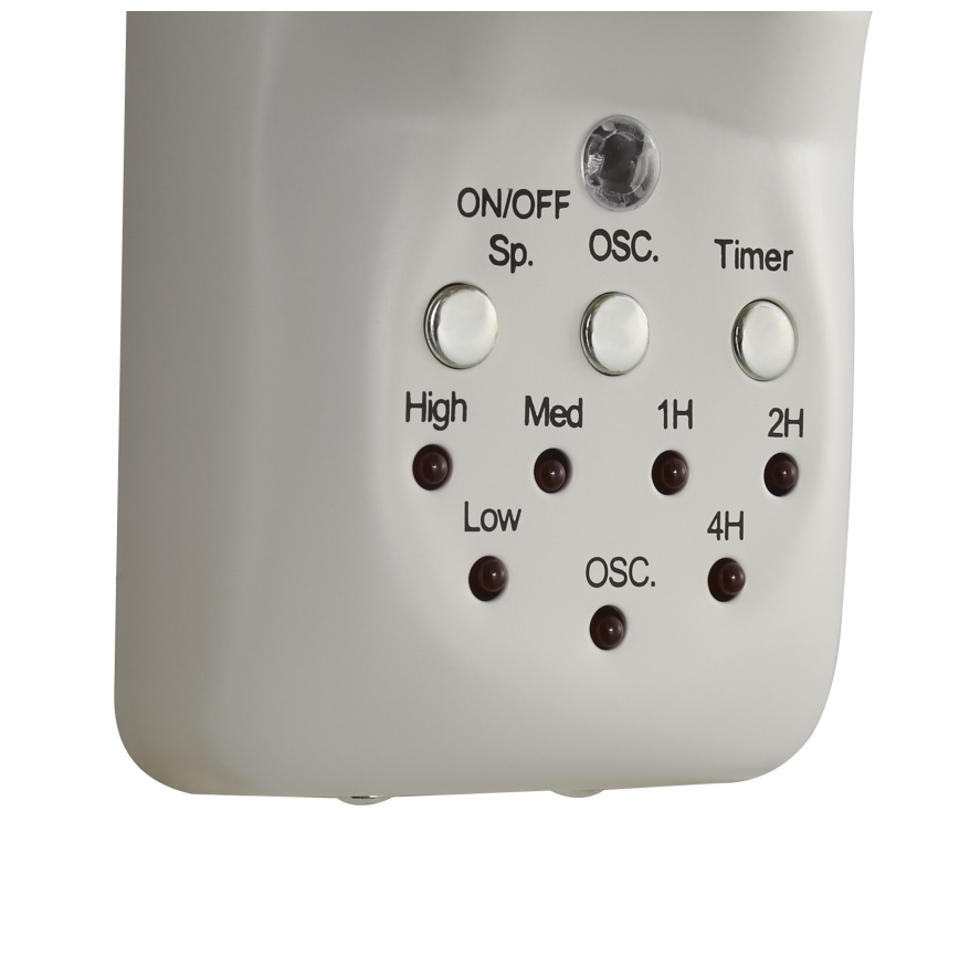 Lucci Air 213128EU - Ventilador de pared BREEZE 55W/230V blanco + mando a distancia