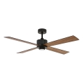 Lucci air 213170 - Ventilador de techo LED NEWPORT wenge/marrón + control remoto