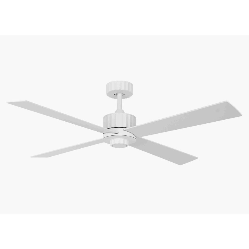 Lucci air 213171 - Ventilador de techo LED NEWPORT madera/blanco/beige + control remoto