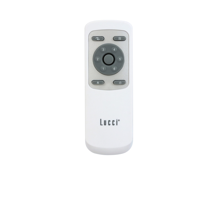 Lucci air 213171 - Ventilador de techo LED NEWPORT madera/blanco/beige + control remoto