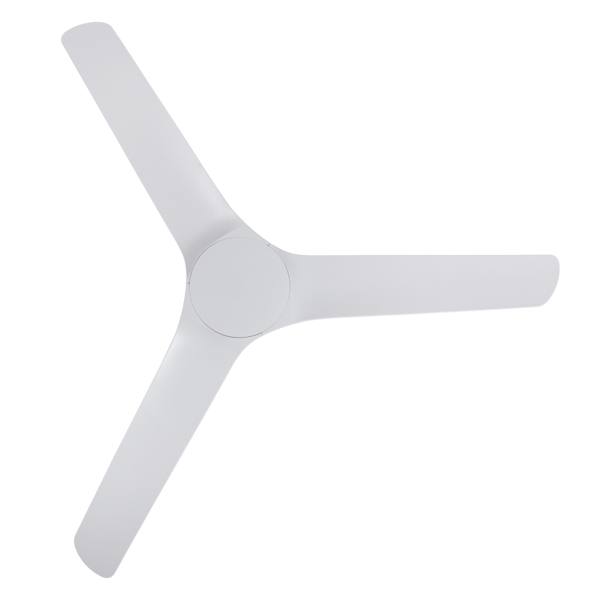 Lucci Air 21321549 - Ventilador de techo ABYSS diá. 142 cm IP66 blanco + control remoto