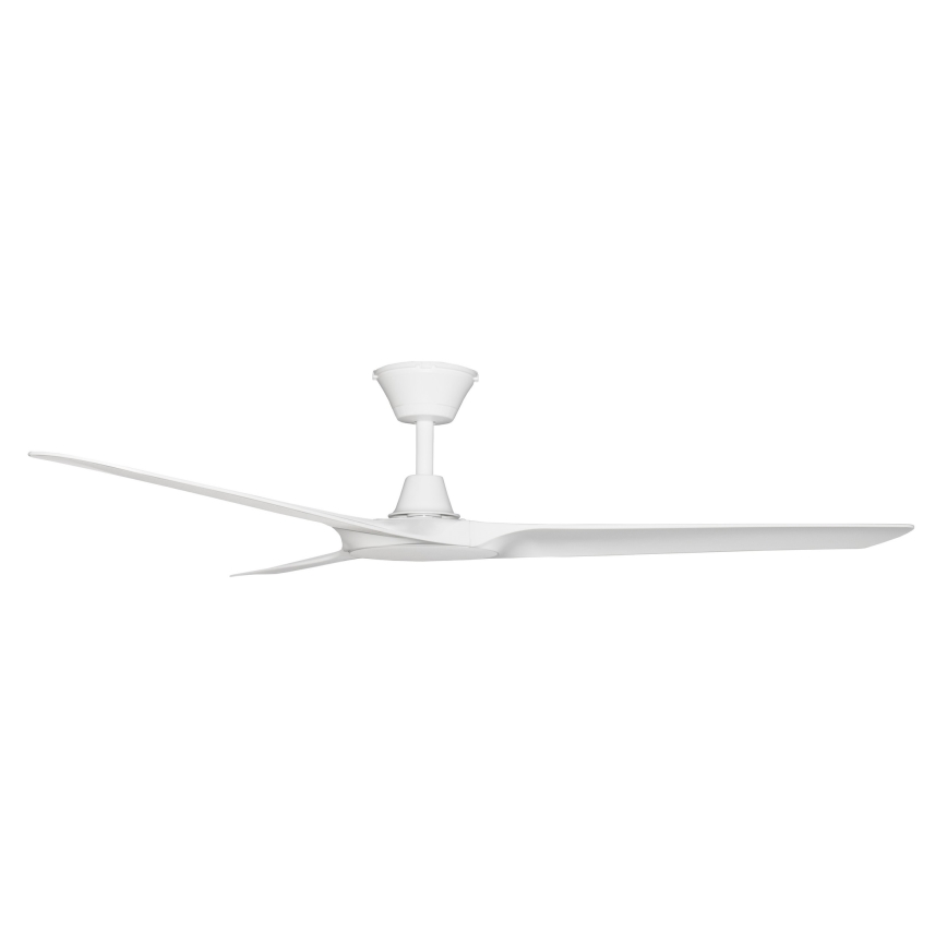 Lucci Air 21321549 - Ventilador de techo ABYSS diá. 142 cm IP66 blanco + control remoto