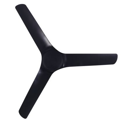 Lucci Air 21321649 - Ventilador de techo ABYSS diá. 142 cm IP66 negro + control remoto