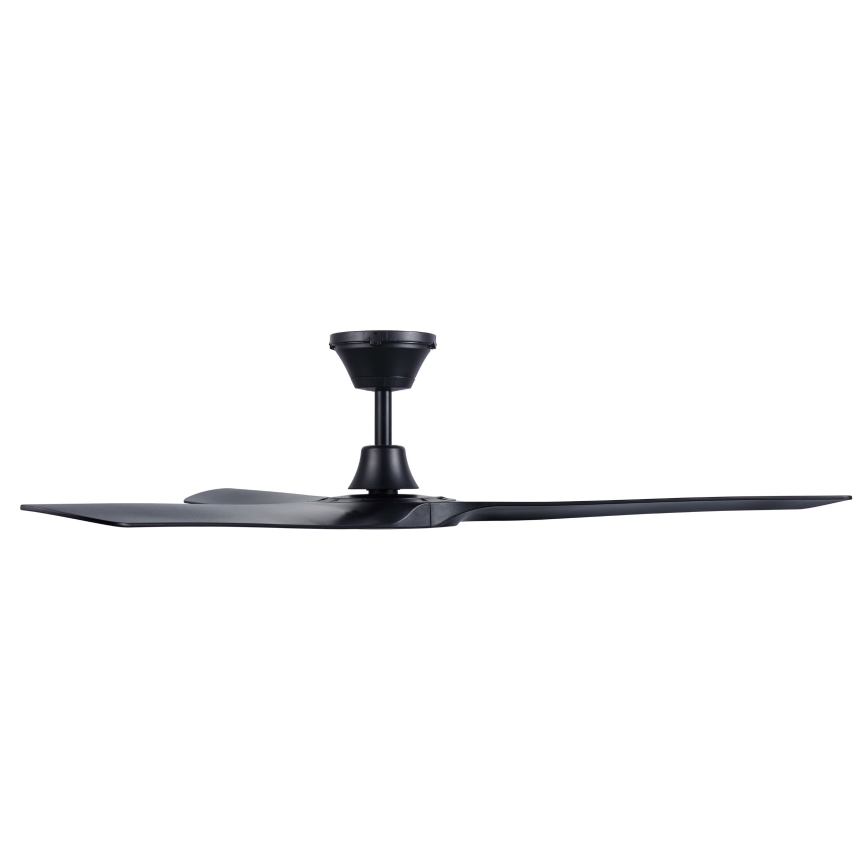 Lucci Air 21321649 - Ventilador de techo ABYSS diá. 142 cm IP66 negro + control remoto
