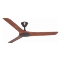Lucci Air 21321749 - Ventilador de techo ABYSS diá. 142 cm IP66 marrón + control remoto