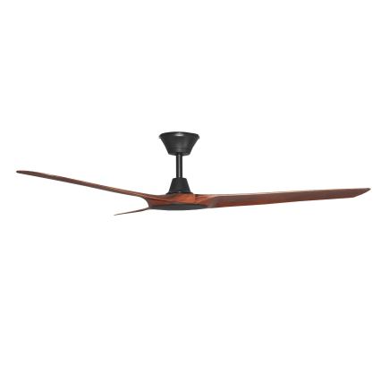 Lucci Air 21321749 - Ventilador de techo ABYSS diá. 142 cm IP66 marrón + control remoto