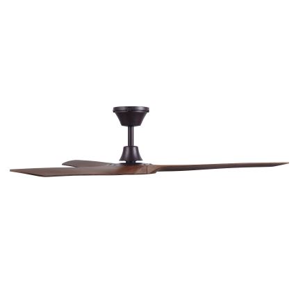 Lucci Air 21321749 - Ventilador de techo ABYSS diá. 142 cm IP66 marrón + control remoto