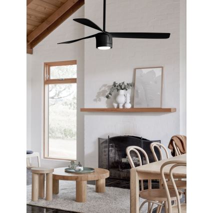 Lucci air 213281 - Ventilador de techo PEREGRINE 1xGX53/12W/230V negro + mando a distancia
