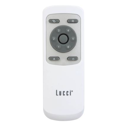 Lucci air 213302 - Ventilador de techo LED regulable SLIPSTREAM 1xGX53/12W/230V blanco + mando a distancia