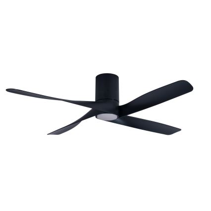 Lucci air 213351 - Ventilador de techo LED regulable RIVIERA 1xGX53/12W/230V negro + mando a distancia