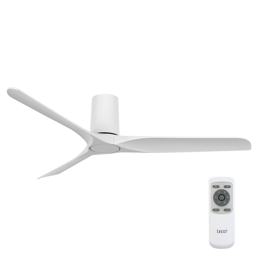 Lucci air 21610049 - Ventilador de techo LONDO blanco + mando a distancia